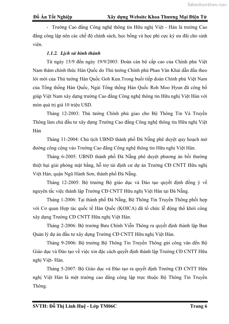 Đồ án tốt nghiệp quản trị kinh doanh Xây dựng website khoa thương mại điện tử - 1 Trang 12