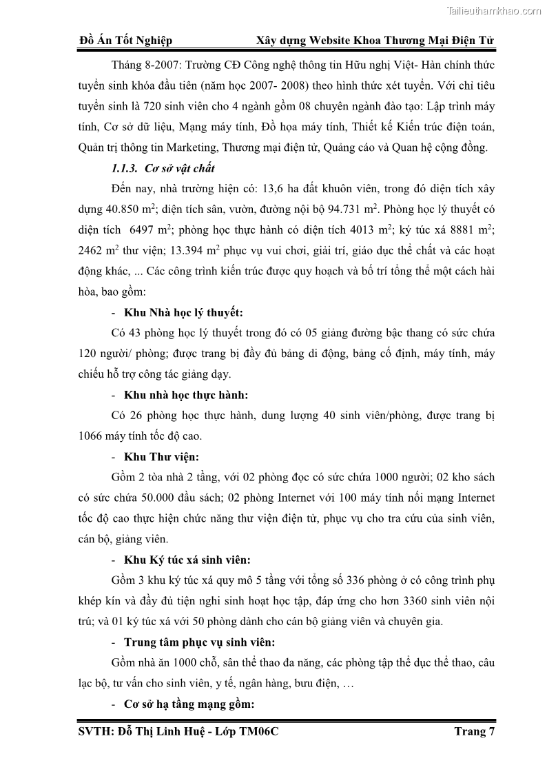 Đồ án tốt nghiệp quản trị kinh doanh Xây dựng website khoa thương mại điện tử - 2 Trang 13