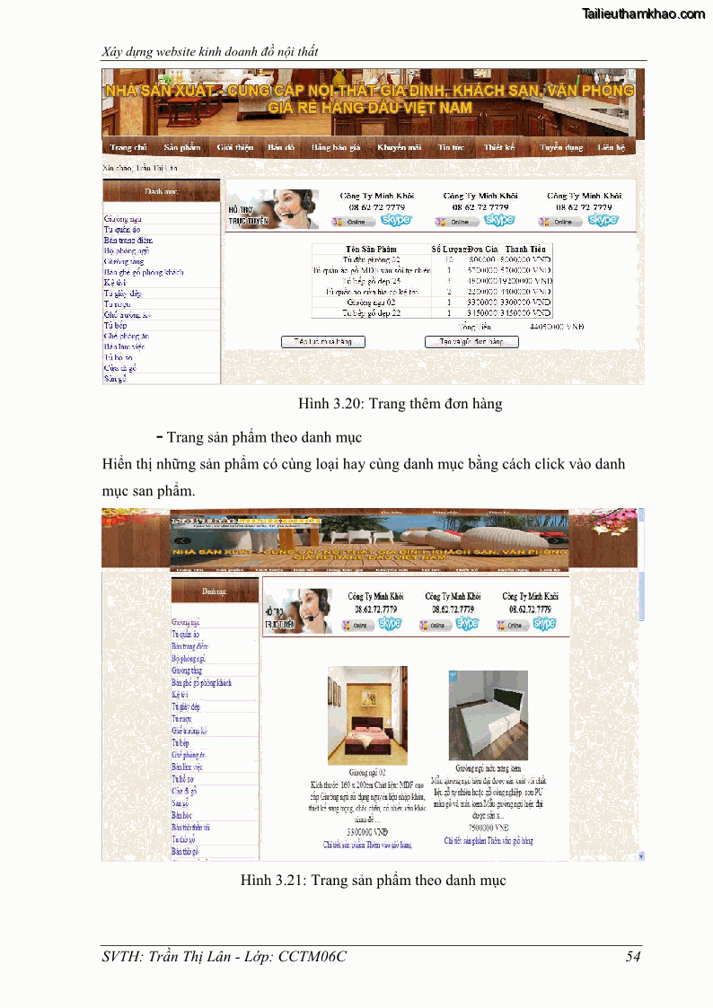 Đồ án tốt nghiệp quản trị kinh doanh Xây dựng Website kinh doanh đồ nội thất - 6 Trang 61