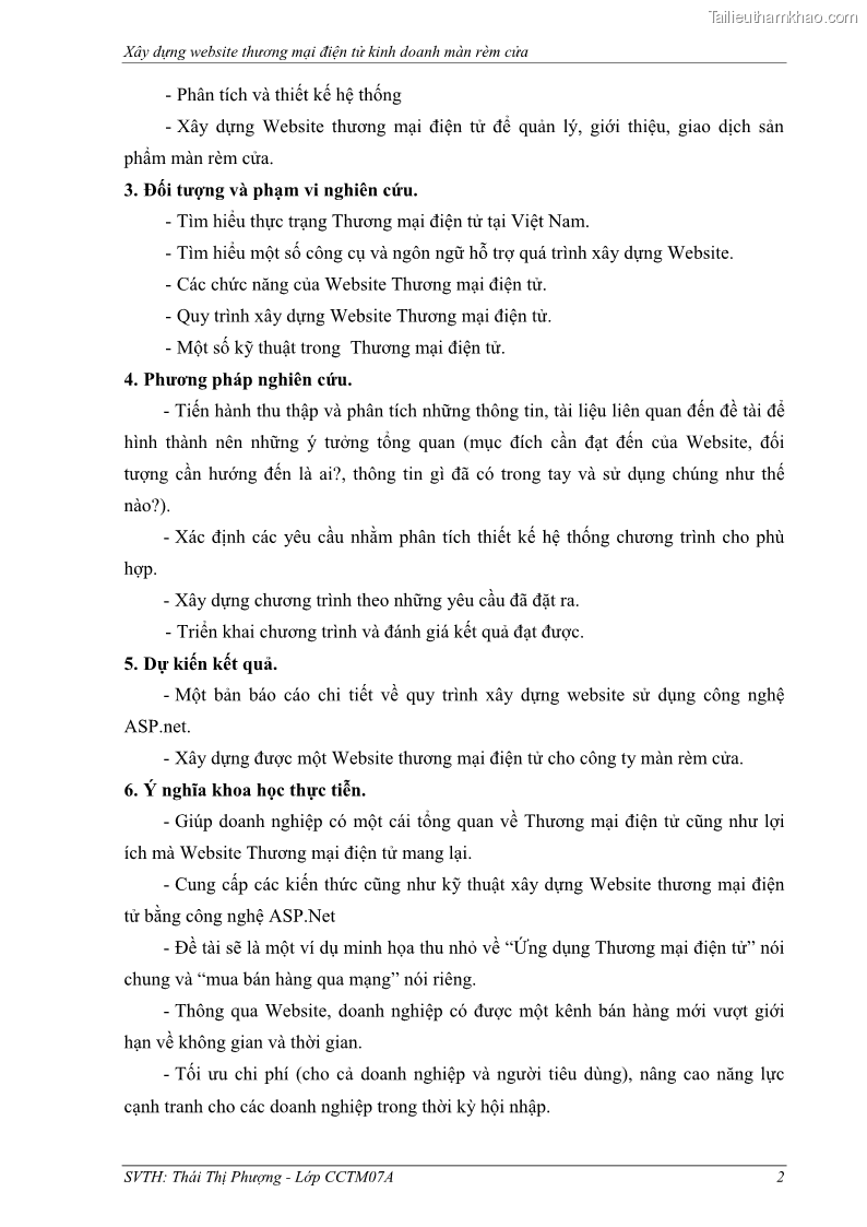 Đồ án tốt nghiệp quản trị kinh doanh Xây dựng Website thương mại điện tử kinh doanh màn rèm cửa - 1 Trang 11