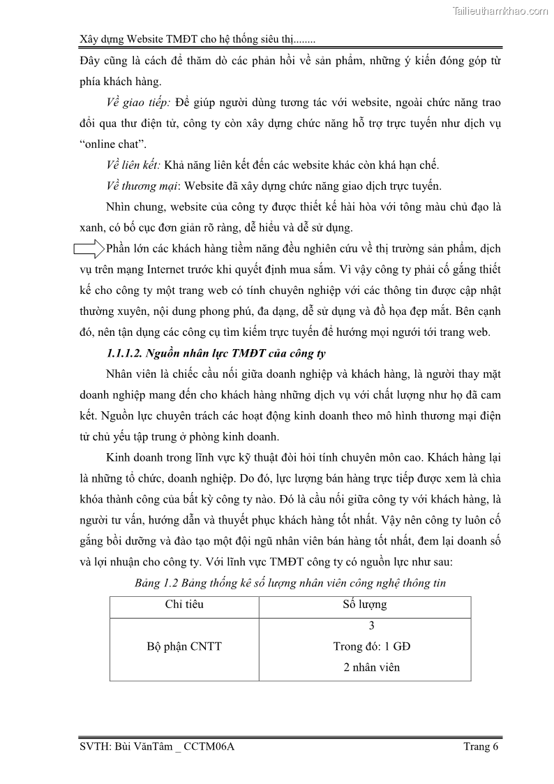 Đồ án tốt nghiệp quản trị kinh doanh Xây dựng Website thương mại điện tử cho hệ thống siêu thị điện máy Viettronimex Đà Nẵng - 1 Trang 12