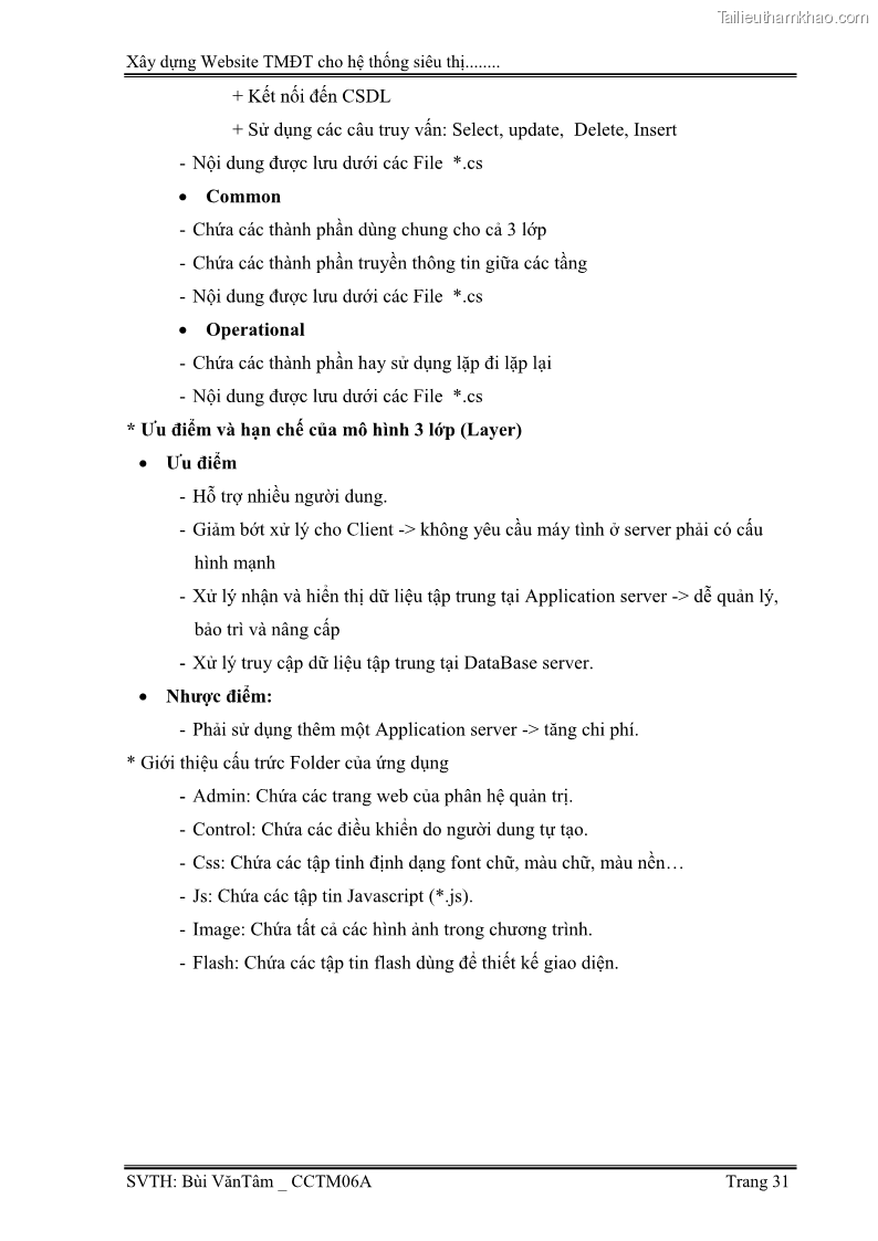Đồ án tốt nghiệp quản trị kinh doanh Xây dựng Website thương mại điện tử cho hệ thống siêu thị điện máy Viettronimex Đà Nẵng - 4 Trang 37