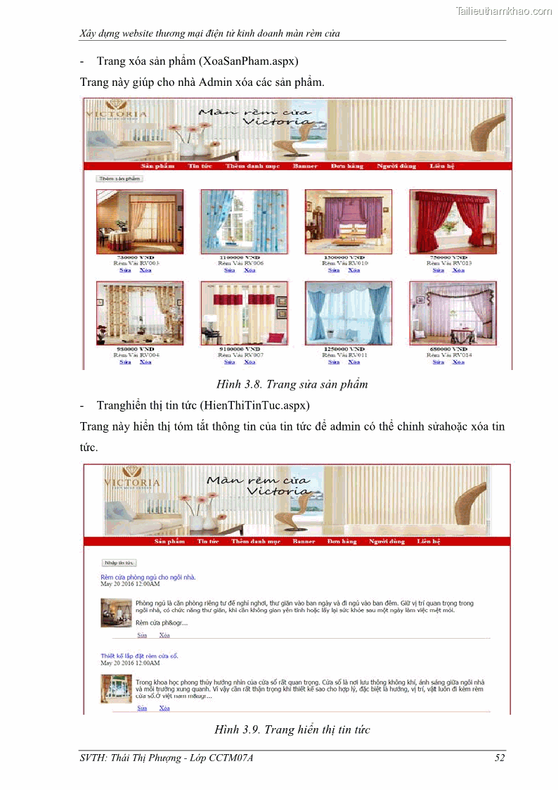 Đồ án tốt nghiệp quản trị kinh doanh Xây dựng Website thương mại điện tử kinh doanh màn rèm cửa - 6 Trang 61