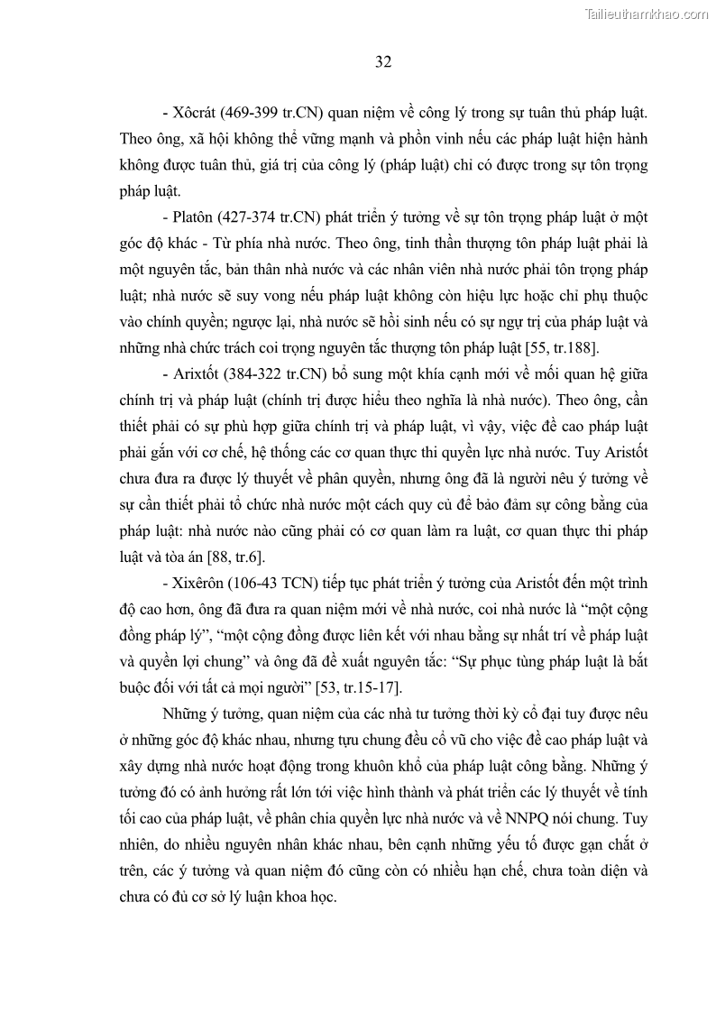 Luận án tiến sĩ luật học Xây dựng nhà nước pháp quyền Cộng hòa dân chủ nhân dân Lào của dân, do dân và vì dân - 4 Trang 37