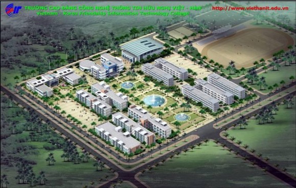 Hình 1 Mô hình tổng quan về trường CĐ CNTT Hữu Nghị Việt – Hàn Với hệ 1