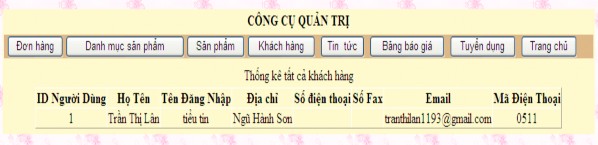 Hình 3 13 Trang khách hàng 3 2 2 Khách hàng  Sơ đồ chức năng đối với khách 15