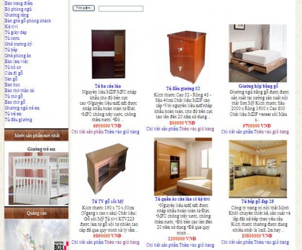 Hình 3 17 Trang sản phẩm Trang chi tiết sản phẩm Hiển thị chi tiết sản phẩm 3