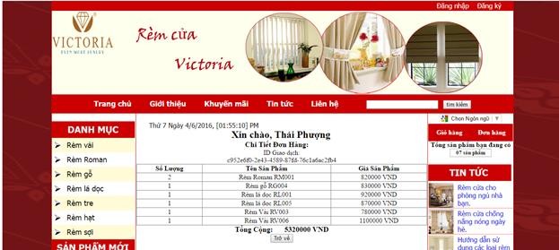 Hình 3 31 Trang chi tiết đơn hàng khách Trang hiển thị thông tin chi tiết đơn 4