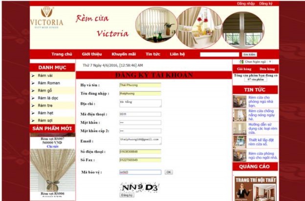 Hình 3 36 Trang đăng ký tài khoản Trang đăng nhập DangNhap aspx Trang này giúp 9