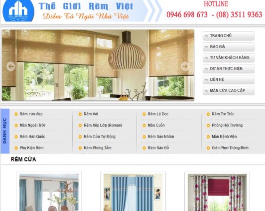 Hình 1 1 Giao diện Website thegioiremviet com 1 2 2 http remzada com Công Ty TNHH VPT Á 1