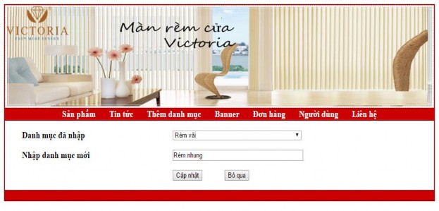 Hình 3 12 Trang thêm danh mục Trang cậpnhật banner quảng cáo CapNhatBanner aspx 8