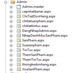 3 2 2 3 Thư mục Bin Hình 3 4 Thư mục Admin Hình 3 5 Thư mục Bin 3 2 2 4 Thư 10