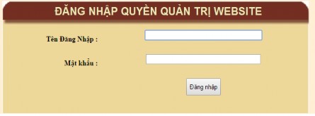 Hình 3 12 Trang đăng nhập Admin 19