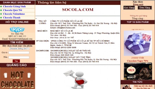 Hình 3 25 Trang liên hệ Trang sản phẩm theo danh mục SanPhamTheoDanhMuc aspx Trang 10