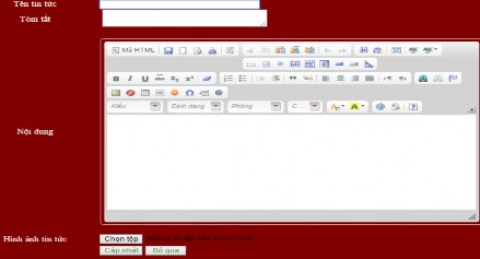 Hình 3 19 Trang thêm tin tức Trang nhập danh mục sản phẩm NhapDanhMucSanPham aspx 7