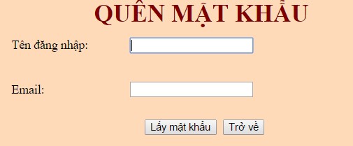 Hình 3 31 Trang quên mật khẩu Trang đơn hàng khách DonHangKhach aspx Trang này 5