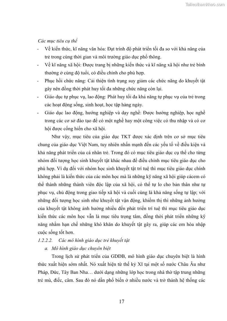 Luận văn thạc sĩ khoa học giáo dục Quản lý hoạt động của phòng hỗ trợ giáo dục đặc biệt trong trường mầm non trên địa bàn một số tỉnh phía Bắc - 3 Trang 25
