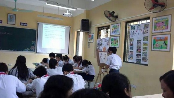 3 2 Hoạt động dự giờ ở Trường THCS Vân Hồ Nguồn Phạm Thị Hảo chụp 8