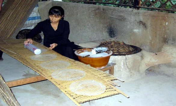 Tráng bánh tráng xuất khẩu ở Củ Chi Nguồn UBND huyện Củ Chi Cầu Bến Súc 4