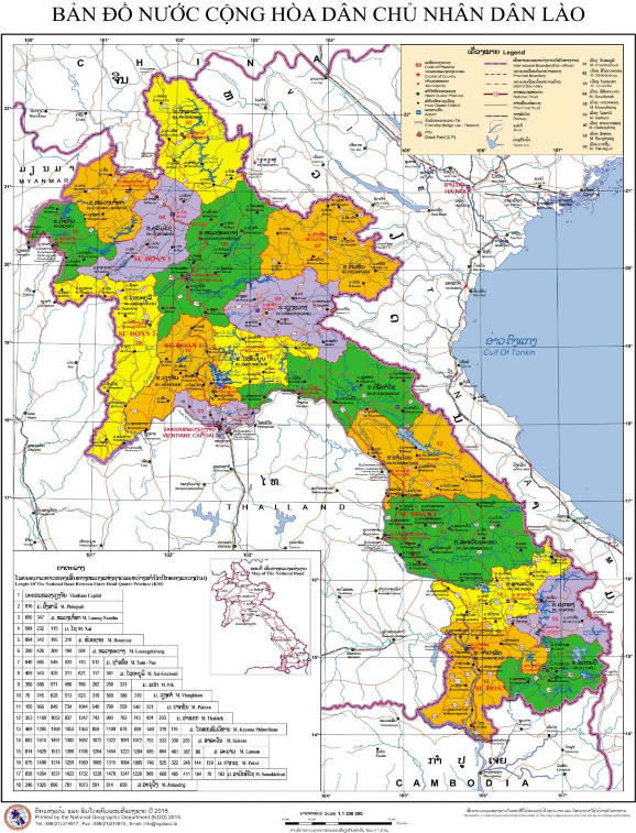 Nguồn Cục Bản đồ quốc gia 2015 BIỂU 2 DIỆN TÍCH DÂN SỐ CỘNG HÒA DÂN CHỦ 1
