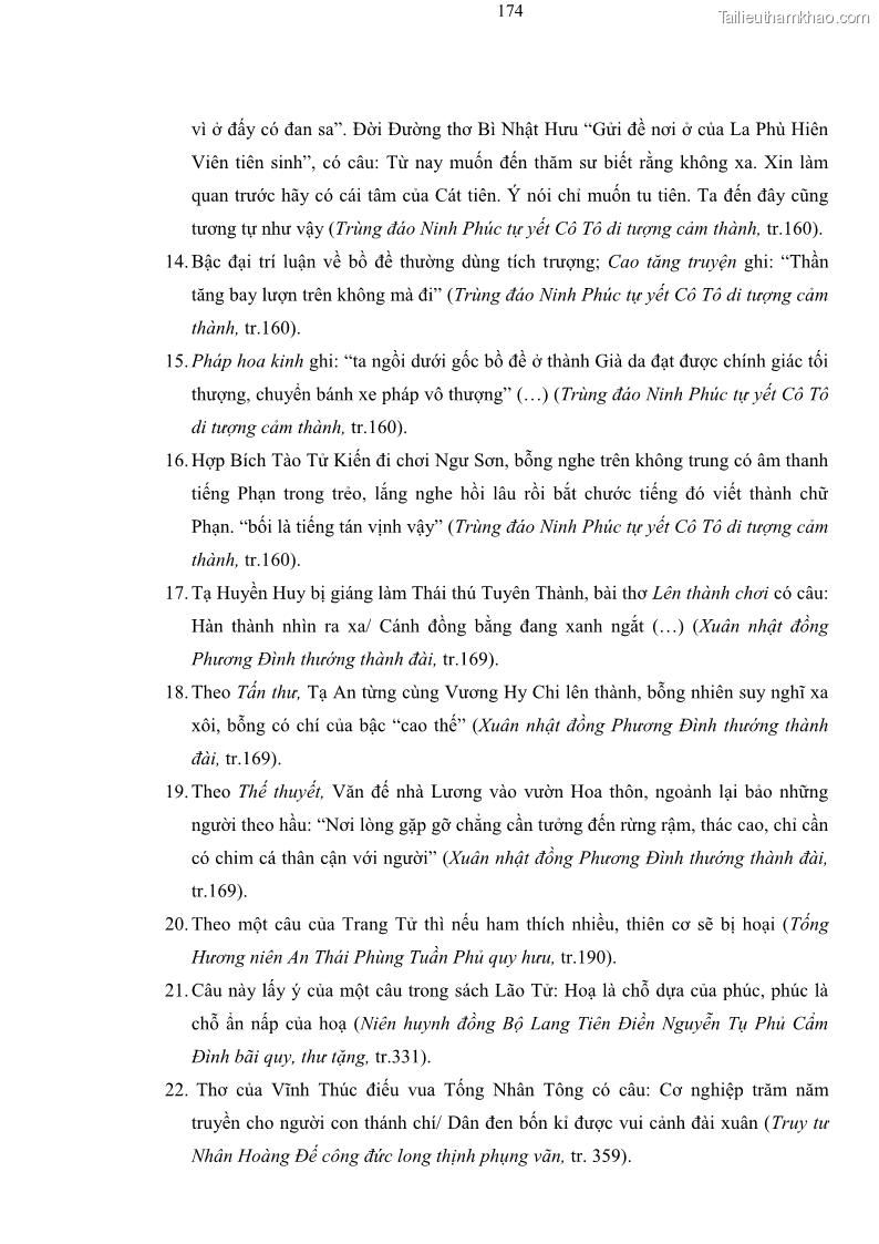 Luận án tiến sĩ ngữ văn Thơ chữ Hán Cao Bá Quát - Những điểm mới về nội dung và nghệ thuật - 16 Trang 181