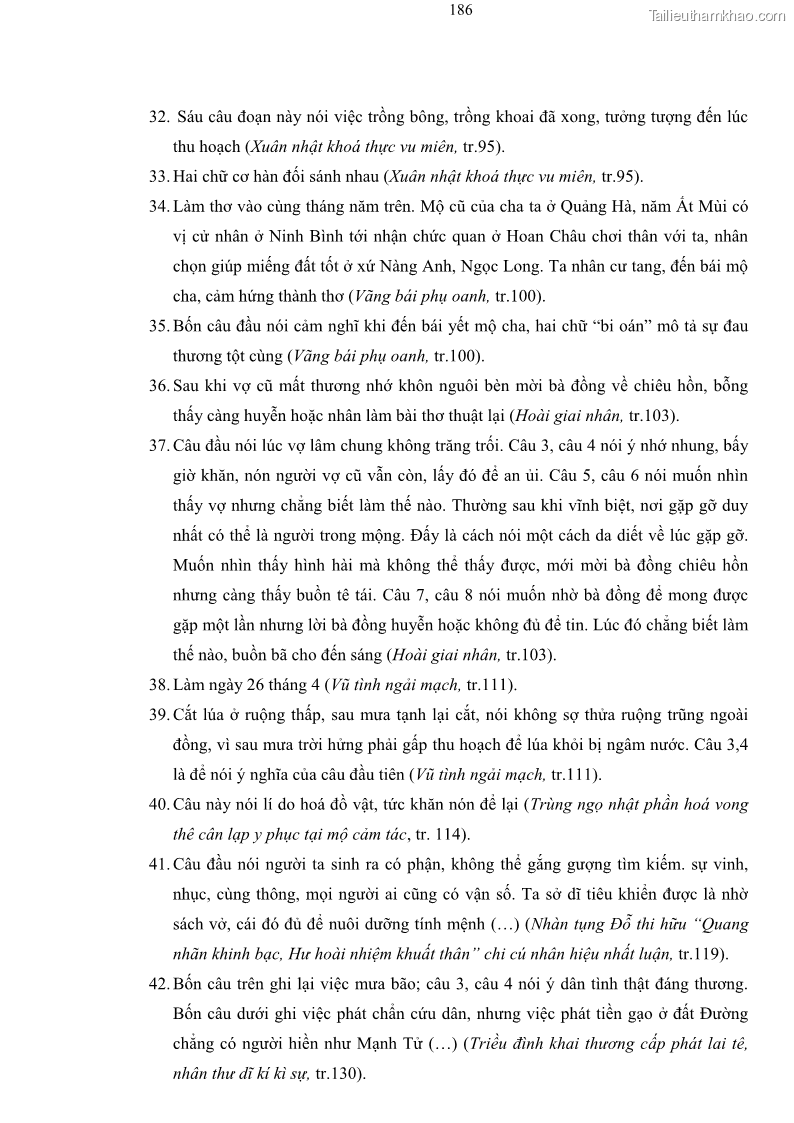 Luận án tiến sĩ ngữ văn Thơ chữ Hán Cao Bá Quát - Những điểm mới về nội dung và nghệ thuật - 17 Trang 193