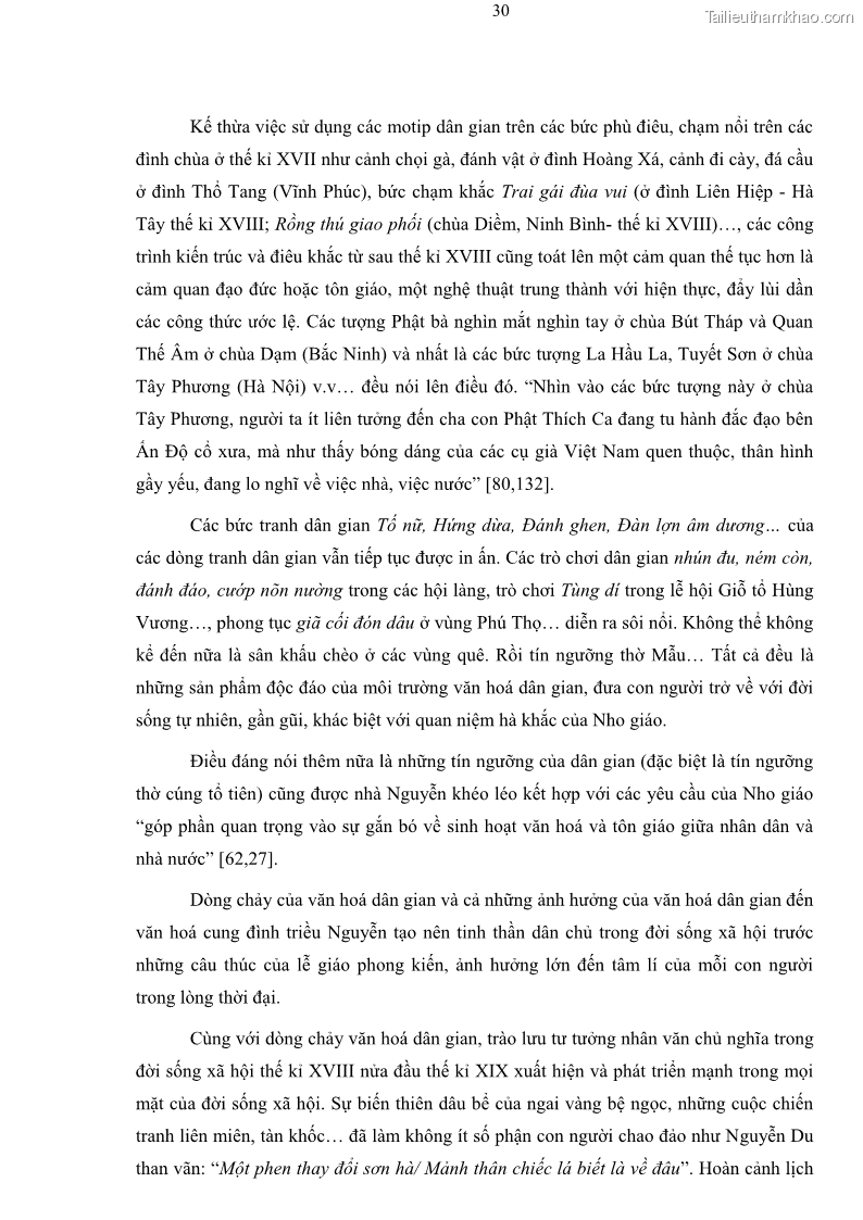 Luận án tiến sĩ ngữ văn Thơ chữ Hán Cao Bá Quát - Những điểm mới về nội dung và nghệ thuật - 4 Trang 37