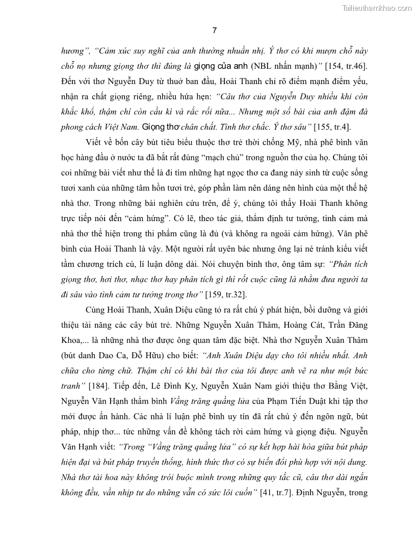 Luận án tiến sĩ ngữ văn Thơ trẻ Việt Nam thời kháng chiến chống Mỹ - Cảm hứng và giọng điệu - 1 Trang 12