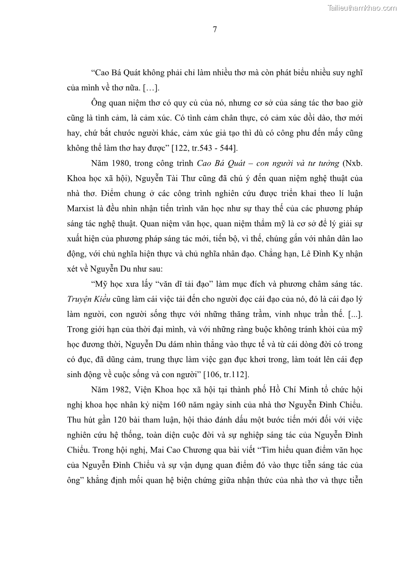 Luận án tiến sĩ ngữ văn Tiến trình vận động của văn học trung đại Việt Nam thế kỷ XVIII-XIX - Từ ý thức nghệ thuật đến thực tiễn sáng tác - 1 Trang 11