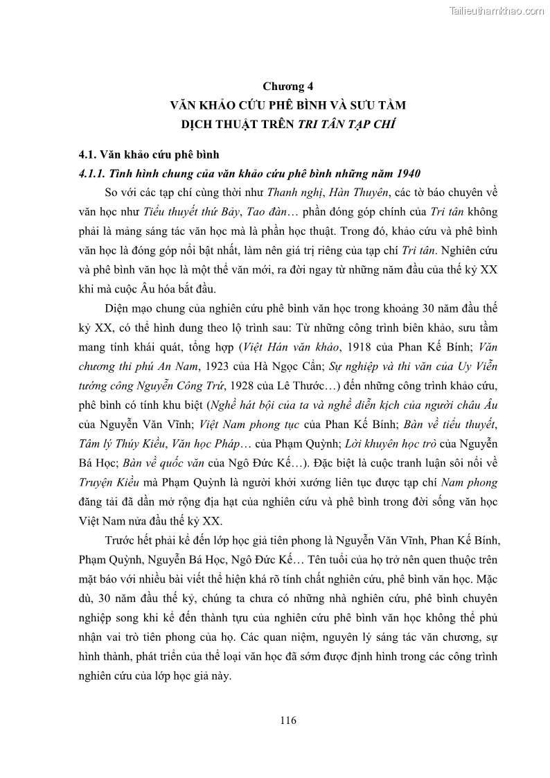 Luận án tiến sĩ ngữ văn Tìm hiểu văn trên Tri tân tạp chí - 11 Trang 121