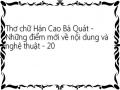 Thơ chữ Hán Cao Bá Quát - Những điểm mới về nội dung và nghệ thuật - 20