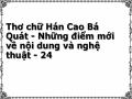 Thơ chữ Hán Cao Bá Quát - Những điểm mới về nội dung và nghệ thuật - 24