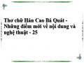 Thơ chữ Hán Cao Bá Quát - Những điểm mới về nội dung và nghệ thuật - 25