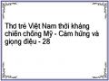 Thơ trẻ Việt Nam thời kháng chiến chống Mỹ - Cảm hứng và giọng điệu - 28