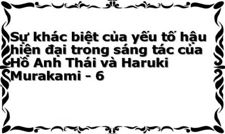 Những Yếu Tố Tiền Đề Cho Sự Tiếp Nhận Tinh Thần Hậu Hiện Đại Ở Hai Tác Giả