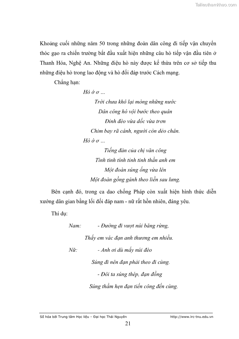Luận văn thạc sĩ khoa học ngữ văn Không gian nghệ thuật trong ca dao hiện đại - 3 Trang 25