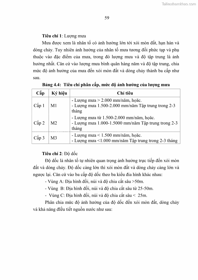 Luận văn thạc sĩ khoa học lâm nghiệp Nghiên cứu cơ sở khoa học và thực tiễn cho quy họach bảo vệ và phát triển rừng tại xã Ân Tình huyện Na Rì tỉnh Bắc Kạn - 6 Trang 61