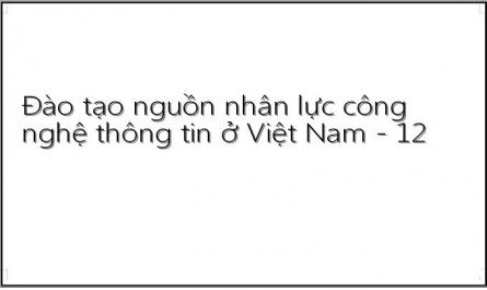 Giá Trị Công Nghiệp Cntt Việt Nam 2002-2006 (Triệu Usd)