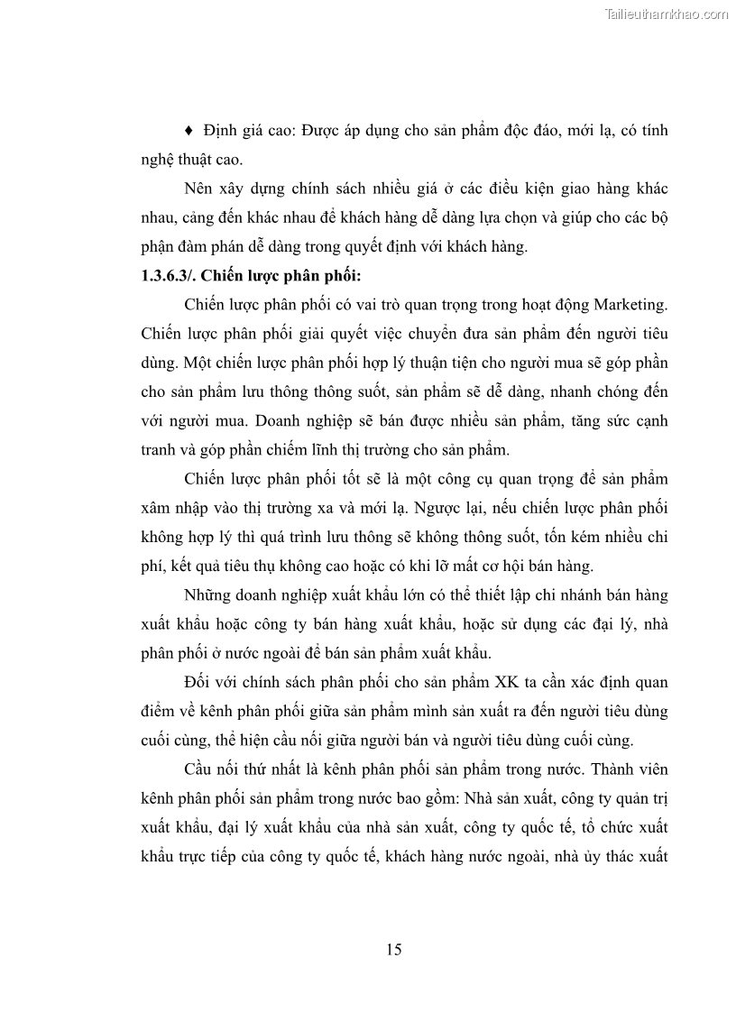 Luận văn thạc sĩ kinh tế Chiến lược Marketing xuất khẩu thủy sản của tổng Công ty thủy sản Việt Nam vào thị trường Hoa Kỳ giai đoạn 2010-2015 - 3 Trang 25
