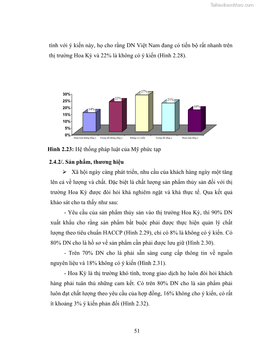 Luận văn thạc sĩ kinh tế Chiến lược Marketing xuất khẩu thủy sản của tổng Công ty thủy sản Việt Nam vào thị trường Hoa Kỳ giai đoạn 2010-2015 - 6 Trang 61