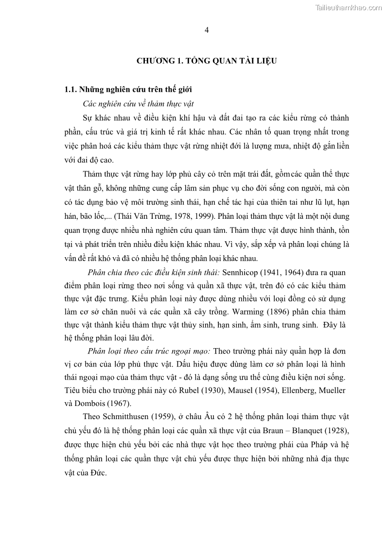 Luận văn thạc sĩ lâm học Nghiên cứu đa dạng thực vật thân gỗ khu vực rừng đặc dụng Pác Bó, huyện Hà Quảng, tỉnh Cao Bằng - 2 Trang 13