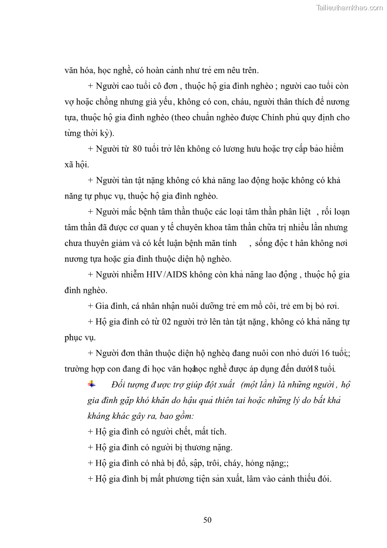 Luận văn thạc sĩ kinh tế chính trị Chính sách an sinh xã hội đối với hộ nghèo trên địa bàn huyện Lệ Thủy, tỉnh Quảng Bình - 6 Trang 61