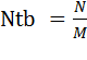 Trong đó NTb là số cá thể bình quân cho mỗi loài điều tra N là số cá thể 1