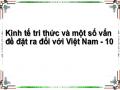 Thách Thức Và Triển Vọng Phát Triển Kinh Tế Tri Thức Ở Việt Nam