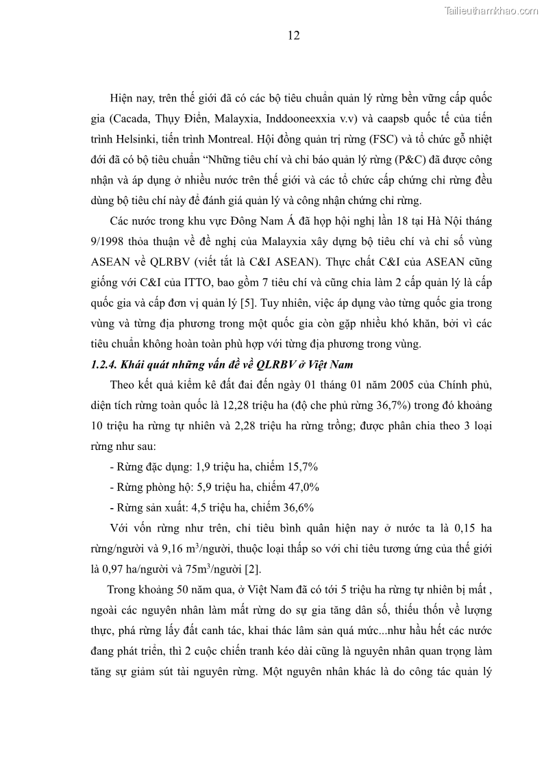 Luận văn thạc sĩ khoa học lâm nghiệp Bước đầu tiếp cận một số nguyên tắc trong quản lý hệ sinh thái rừng ngập mặn tại Vườn quốc gia Xuân Thủy - Nam Định - 2 Trang 13