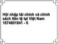 Hội nhập tài chính và chính sách tiền tệ tại Việt Nam 1674801841 - 6