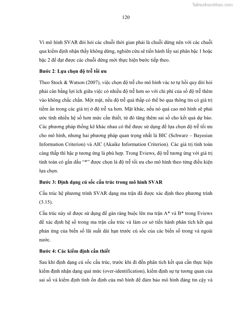 Luận án tiến sĩ Hội nhập tài chính và chính sách tiền tệ tại Việt Nam 1674801841 - 12 Trang 133