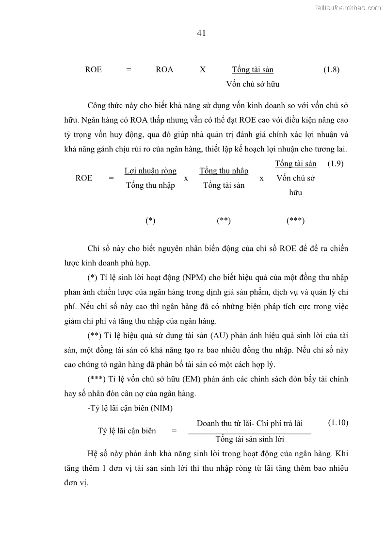 Luận án tiến sĩ kinh tế Phát triển bền vững Ngân hàng Nông nghiệp và Phát triển Nông thôn Việt Nam - 5 Trang 49