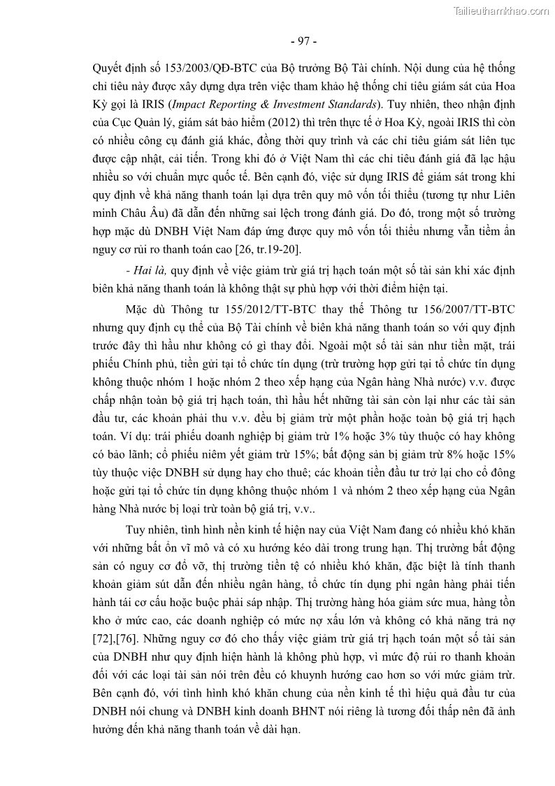 Luận án tiến sĩ luật học Pháp luật về kinh doanh bảo hiểm nhân thọ ở Việt Nam - Những vấn đề lý luận và thực tiễn - 9 Trang 102