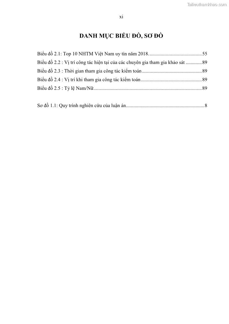 Luận án tiến sĩ tài chính ngân hàng Kiểm toán ngân hàng góp phần ổn định hệ thống tài chính Việt Nam - 2 Trang 13